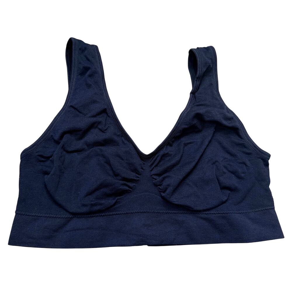 Wirefree Black Bra Size XXXL